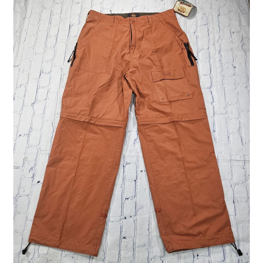 Route 66 MENS 38 Cargo Pants Convertible Baggy Skate Skater Wide Leg VINTAGE Y2K